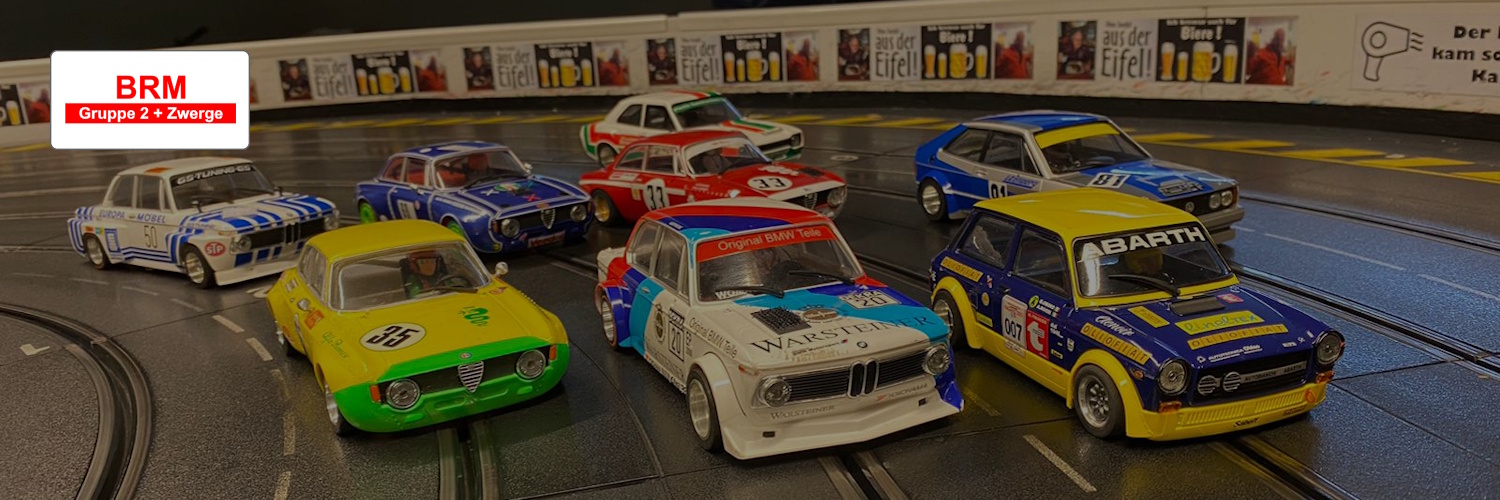 Fahrzeuge Rennserie BRM - Gruppe 2 und Zwerge